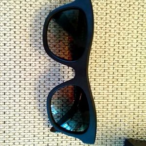 Black/ camouflage Gray Prada sunglasses